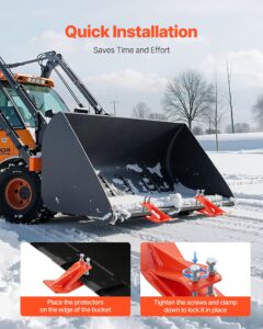 VEVOR Traktori kopakaitse, 2 tk, oran — pilt 5