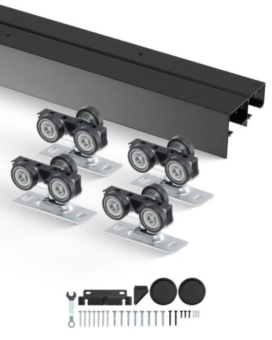 Bypass Door Hardware, 68 kg, 1,22 m, 2 uksega