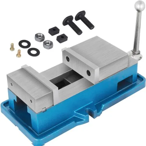 Mittepööratav freesimislukustuskruus 10,2 cm täppispingiklamber 100 mm laiusega