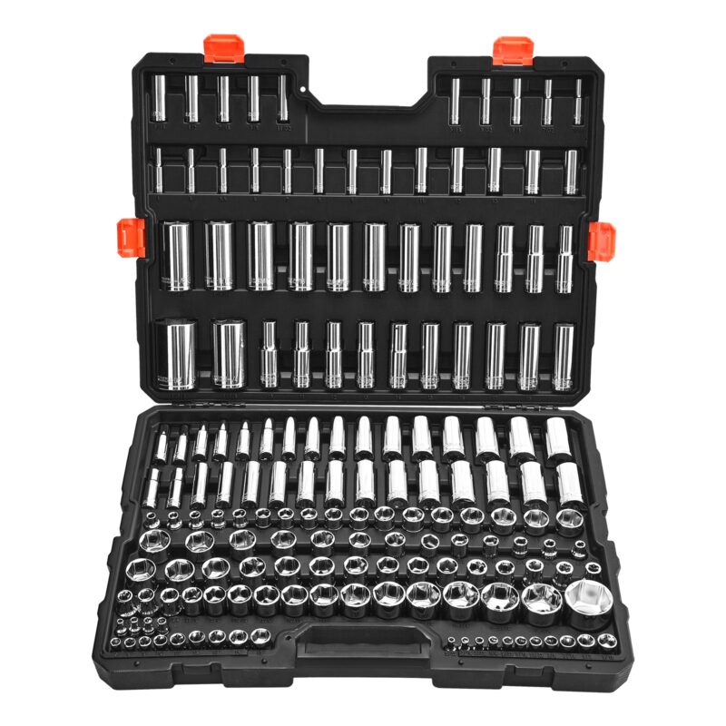 Socket Set, 12,7 mm, 163 osa
