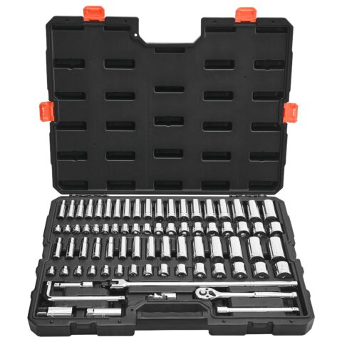 Socket Set, 76 Pieces, 9.5 mm