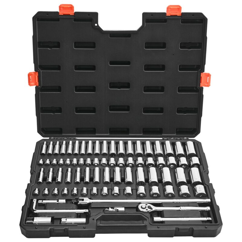 Socket Set, 9,5 mm, 76 osa
