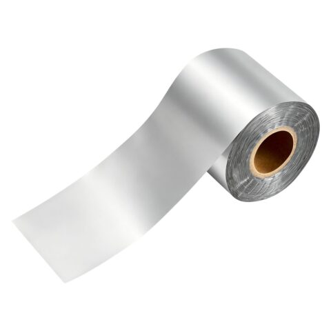 Hot Stamping Foil Paper 6 cm x 120 m Extra Long Silver Heat Foil Roll