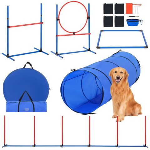 Koerte agility treeningvarustus, 5 tk, 71,0 cm