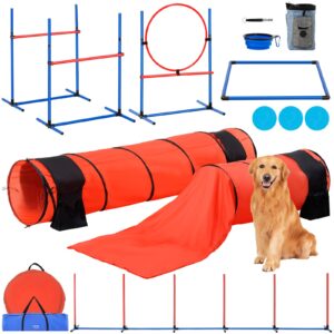 VEVOR Koerte agility treeningvarustus, 7 tk, 300 cm — pilt 1
