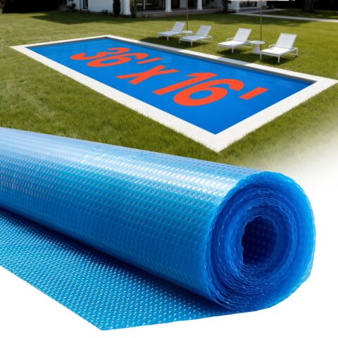 Solar Pool Cover, 11,0 x 4,88 m, 10972 x 4876 mm