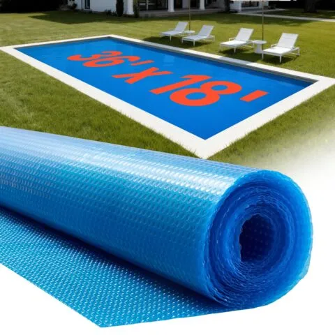 VEVOR Päikeseenergia basseini kate, 11,0 x 5,49 m, 10,9 kg