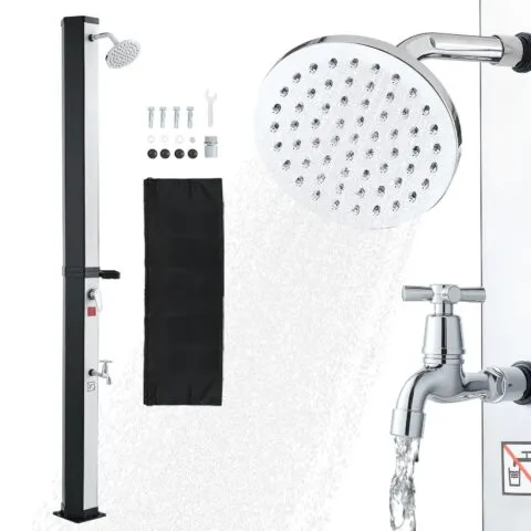 VEVOR 35L päikeseküttega dušš, 35 L, 195 cm, 112 cm, 34,8 L