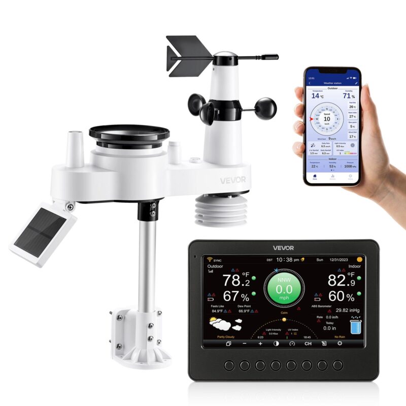 17.8 cm-1 Wi-Fi Weather Station, 17,8 cm, 177,8 mm