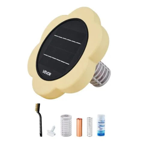 VEVOR Päikeseenergia basseini ionisaator, 170343 L, kollane
