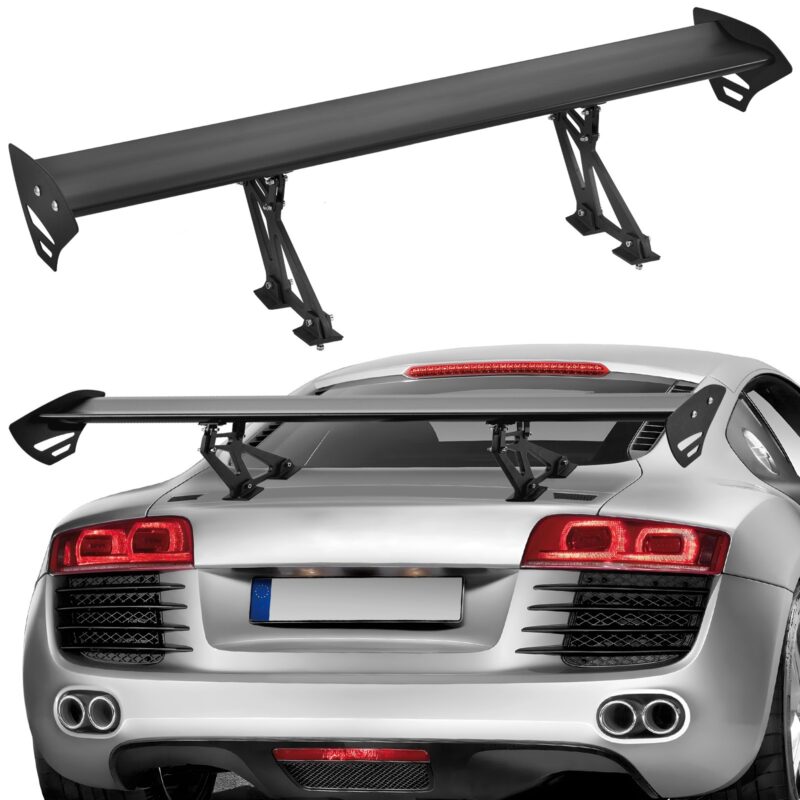 Universal Rear Spoiler GT Style Adjustable Trunk Wing Car Racing 110 cm