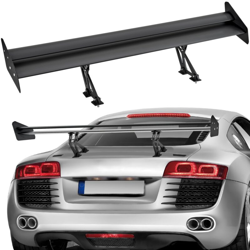 Universal Rear Spoiler GT Style Adjustable Trunk Wing Car Racing 135 cm