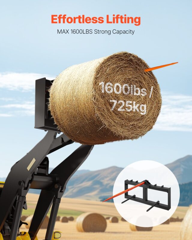 124 cm heinavõll, 725 kg, 726 kg, 2 tk