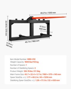 124 cm heinavõll, 725 kg, 726 kg, 2 tk — pilt 7