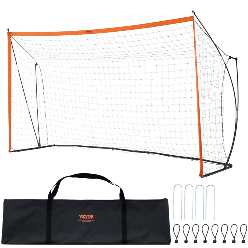 Portable Soccer Goal, 3,66 x 1,83 m, 1,27 cm