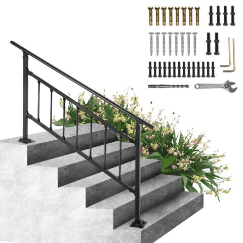 Outdoor Stair Railing, 67,8 cm, 300 kg