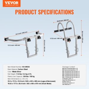 VEVORi redeli stabilisaator, 150 kg, 845×435×405 mm — pilt 7