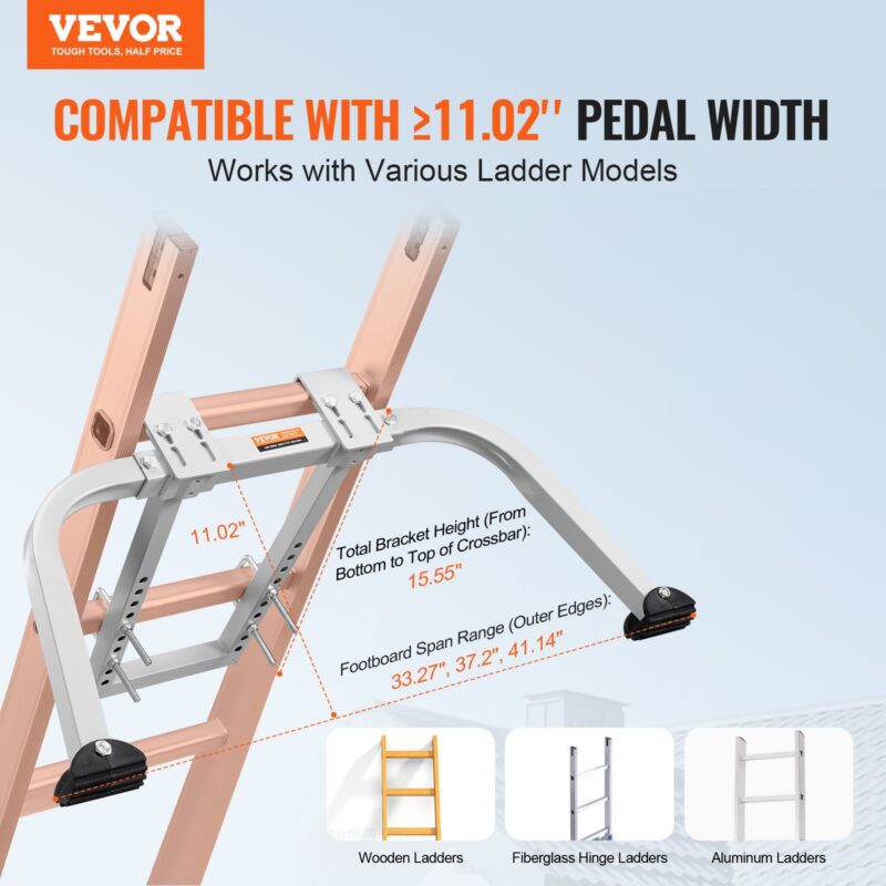 VEVORi redeli stabilisaator, 150 kg, 845×375×405 mm