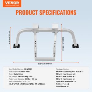 VEVORi redeli stabilisaator, 150 kg, 845×375×405 mm — pilt 7