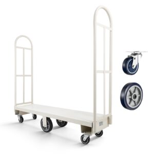 U-paadiplatvormiga veoauto Dolly, 907,18 kg, 1525 x 410 x 1510 mm — pilt 1