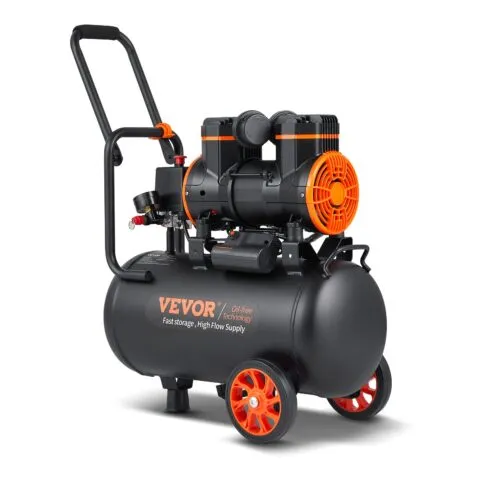 Õhukompressor 23,8 L 1450W 3,35 CFM @ 6,2 bar 70 dB õlivaba, 1450 W