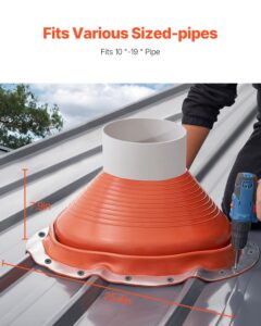 Roof Pipe Flash Boot, 48,3 cm — pilt 2