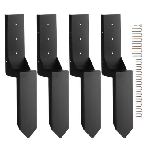 Fence Post Anchor Repair Kit, 8,89 x 8,89 cm, 4 tk