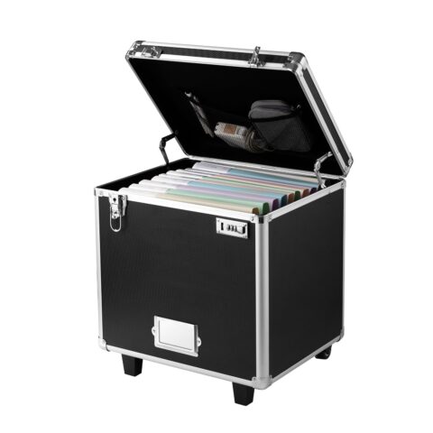 Portable File Storage Box, 10 kg, 395 x 320 x 380 mm, 41,0 x 38,0 x 46,5 cm