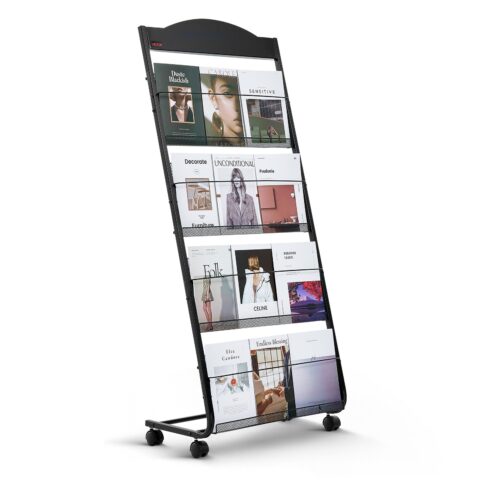 Brochure Display Rack, 2 kg, 4 tasandit