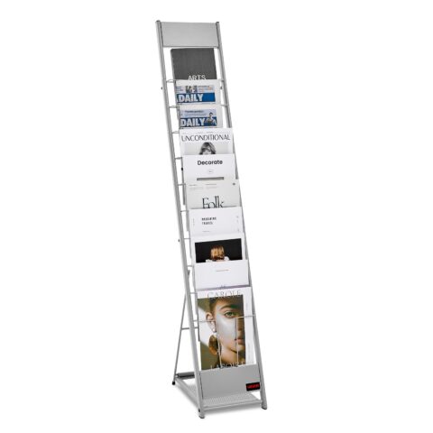 Brochure Display Rack, 1 kg, 220 x 15 x 175 mm