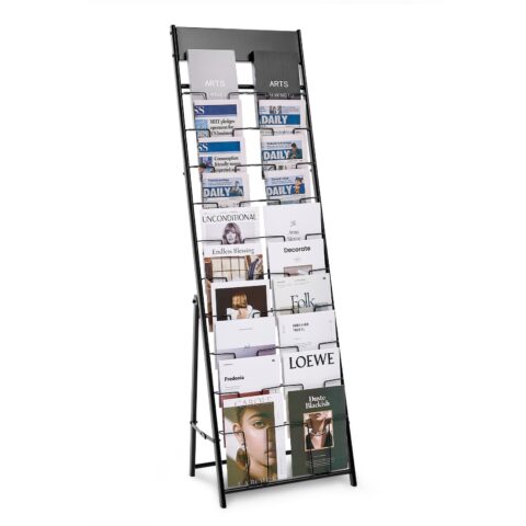 Brochure Display Rack, 1 kg, 220 x 15 x 175 mm