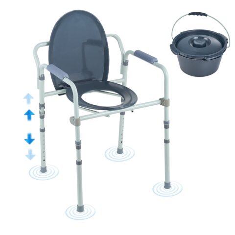 Commode Chair, 159 kg, 5,8 L