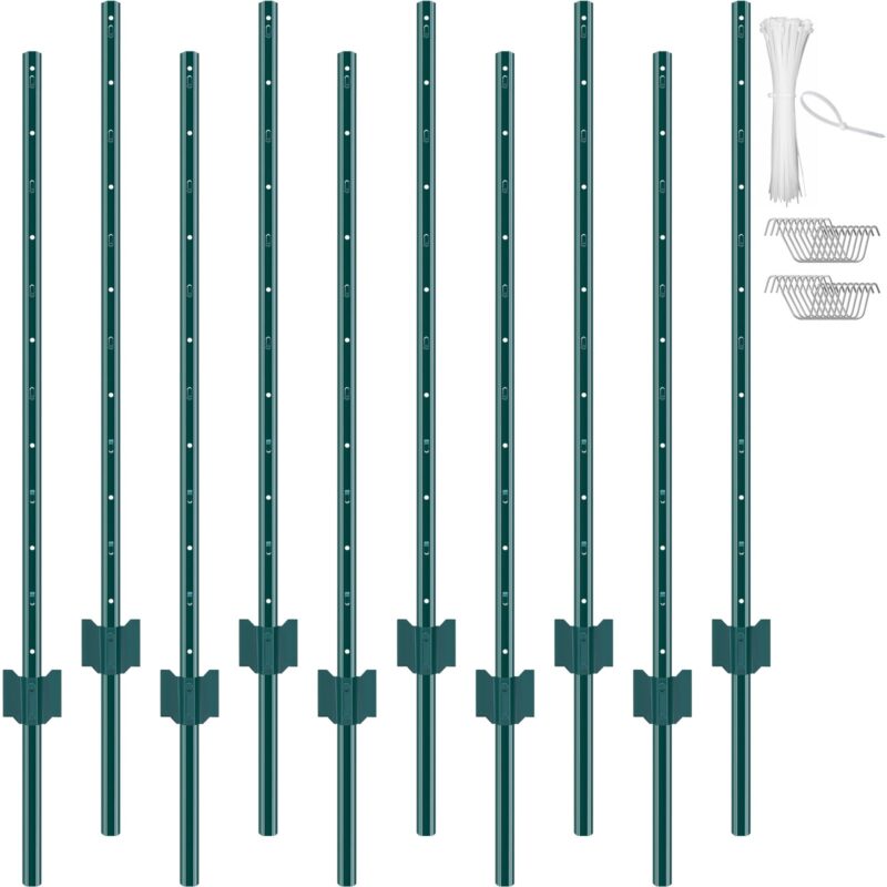 1.22 m Fence Post, 1,22 m, 10 tk