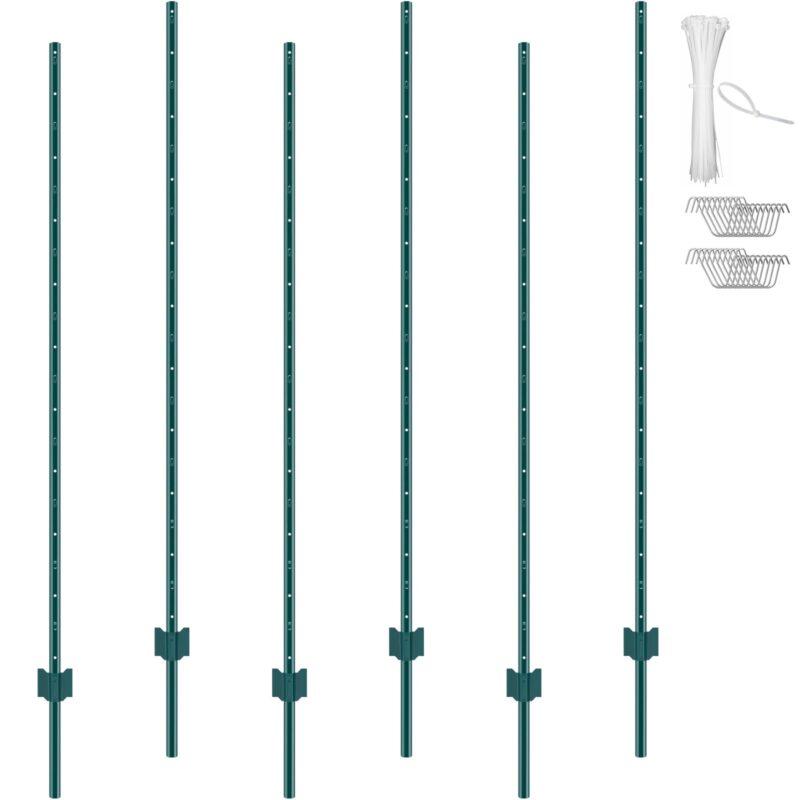 1.83 m Fence Post, 1,83 m, 6 tk