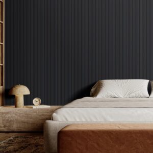 VEVOR Puitliistu akustilised paneelid, 244 x 15,2 cm, 8 tk, matt — pilt 8