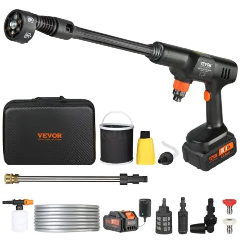 VEVOR Juhtmeta survepesur, 15,2 cm, 280×220×80 mm