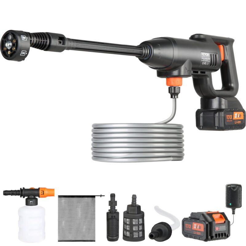 Cordless Pressure Washer, 15,2 cm, 1,91 kg