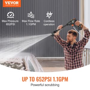VEVOR Juhtmeta survepesur, 15,2 cm, 300×220×85 mm — pilt 2
