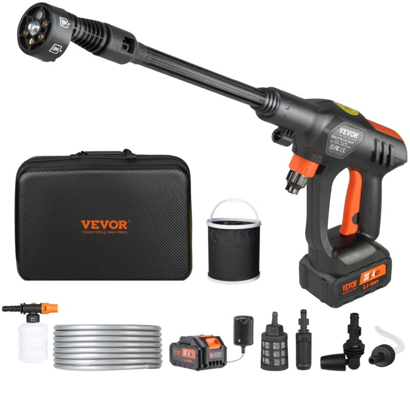 Cordless Pressure Washer, 15,2 cm, 1,81 kg