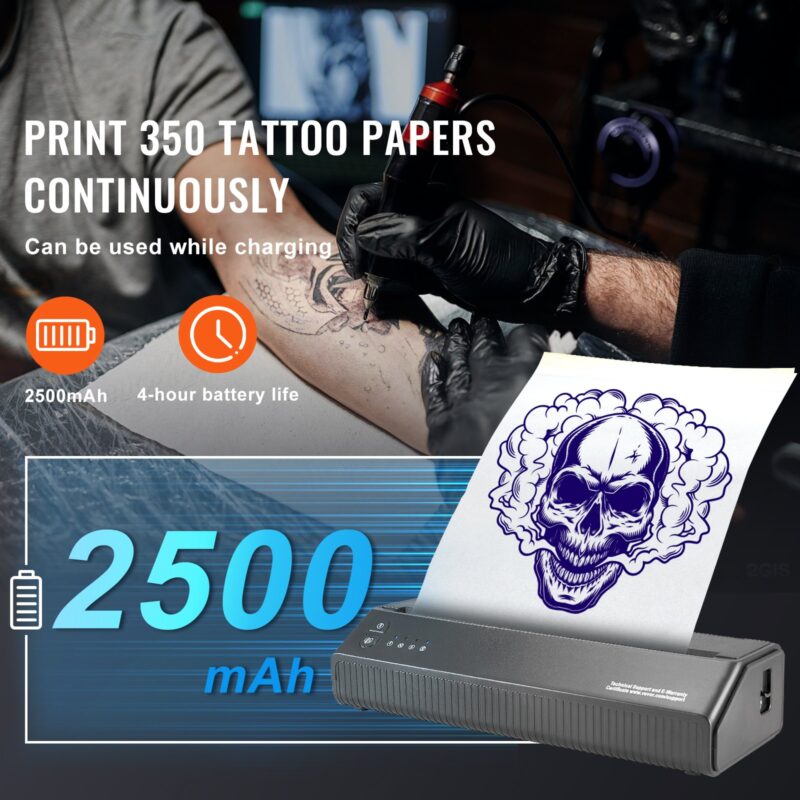 Tätoveeringuülekande šablooniprinter, 10 tk