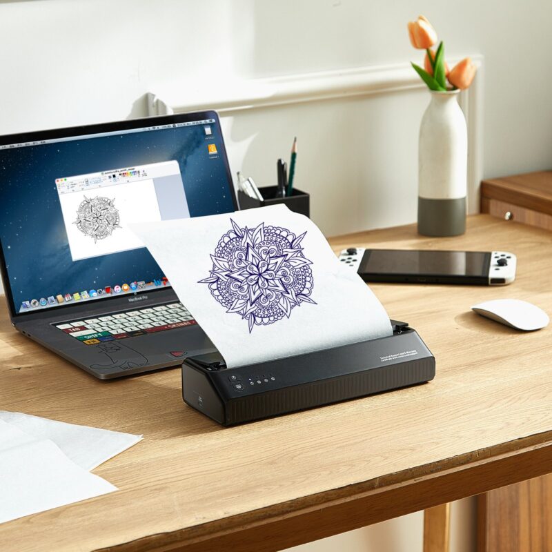 Tätoveeringuülekande šablooniprinter, 10 tk