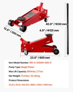 Madala profiiliga põrandatungraud, 3000 kg, 500 mm — pilt 7