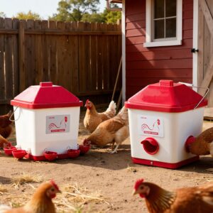 Automaatne kanade söötja ja jootja komplekt, 20,4 kg, 19 L, 18,14 kg — pilt 8