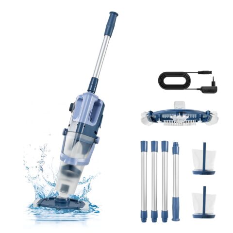 Handheld Pool Vacuum, 100 L, 1,58 m