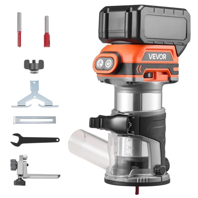 Cordless Wood Router, 20 mm
