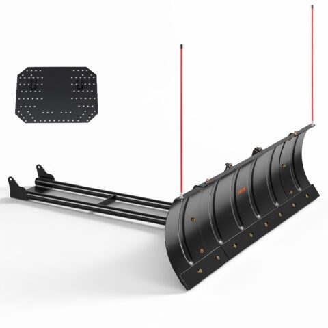 Snow Plow Kit 1092/1524 mm Width Adjustable Universal Plow Attachment