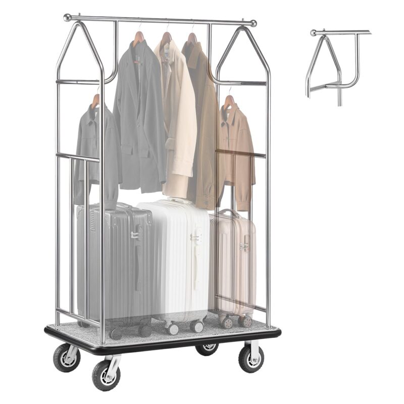 Hotel Luggage Cart, 362,87 kg, 363 kg, 15,2 cm