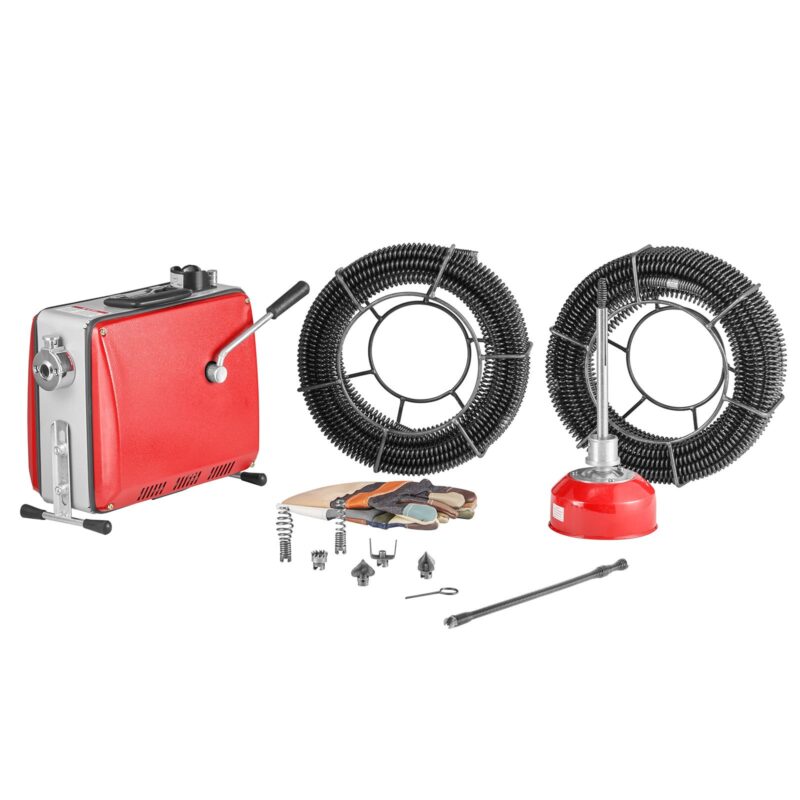 Drain Cleaner Machine, 110 mm läbimõõt, 500 W, 40 m