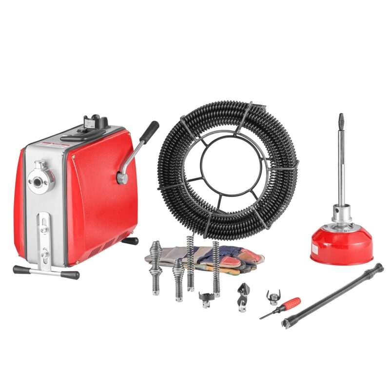 Drain Cleaner Machine, 110 mm läbimõõt, 500 W, 20 m