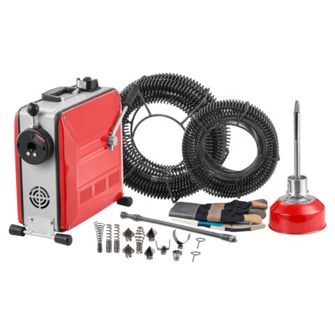 Drain Cleaner Machine, 200 mm läbimõõt, 850 W, 14,5 m